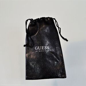 Eyeglass Case Vintage Soft Slip Drawstring Guess By Marciano